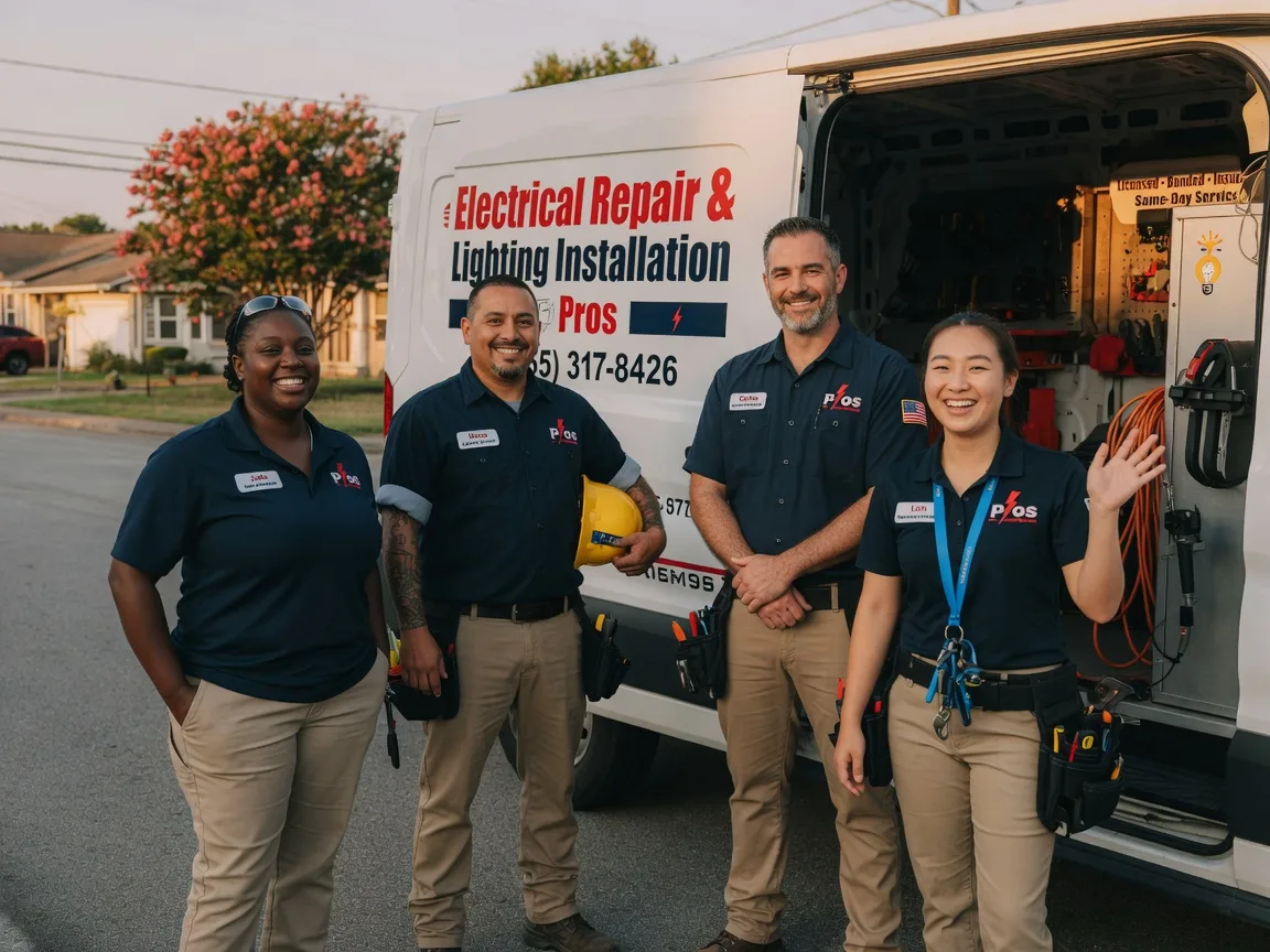 Licensed Electrician company in Lipscomb, TX